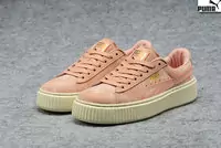 nouvelle femmes puma et rihanna chaussures collection jaune pastel